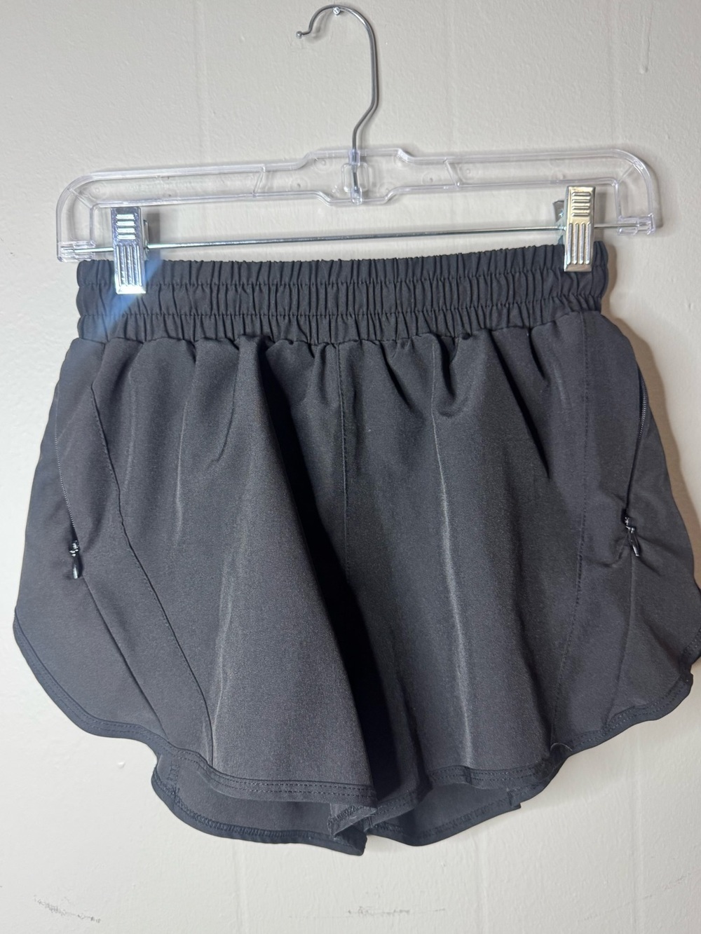 Lululemon Track That Short Women’s Black Athletic Shorts with Elastic Waistband